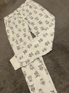 Secret Treasures Owl Print Gray Pajama Pants - Cozy Sleepwear